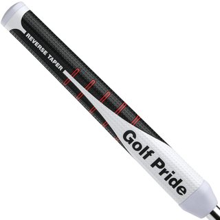 Golf Pride Reverse Taper putter grip, Round Medium, červený cap