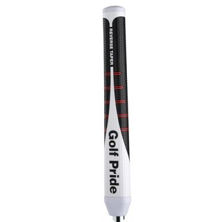 Golf Pride Reverse Taper putter grip, Round Medium, červený cap