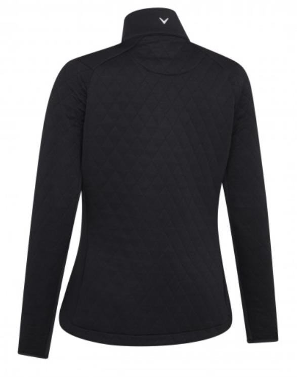Callaway Quilted Fleece 1/4Zip dámska mikina, caviar