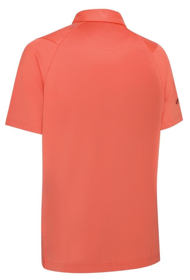 Callaway Swing Tech Tour Fit Solid pánske polo, spiced coral