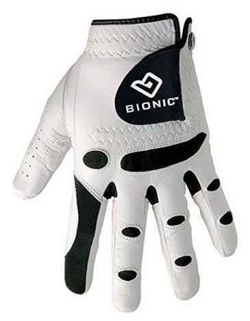 Bionic StableGrip pánska golfová rukavica, biela