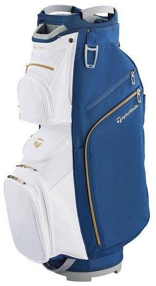 TaylorMade Kalea Gold ladies cart bag 2024, tmavomodrá/biela