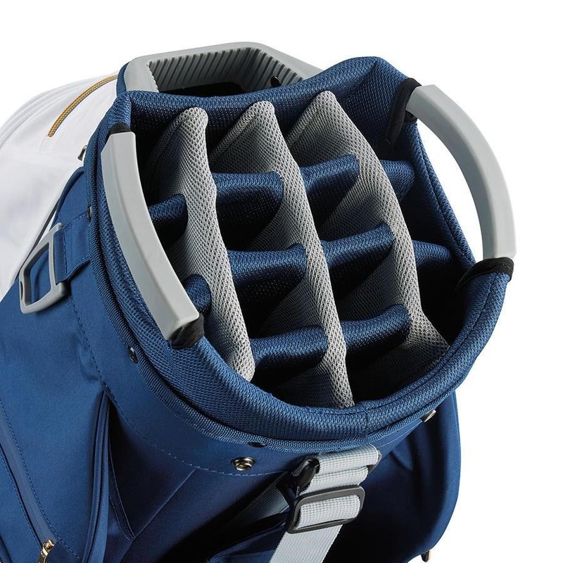 TaylorMade Kalea Gold ladies cart bag 2024, tmavomodrá/biela