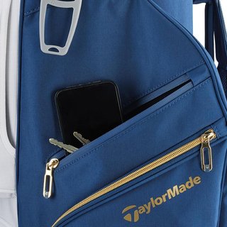 TaylorMade Kalea Gold ladies cart bag 2024, tmavomodrá/biela