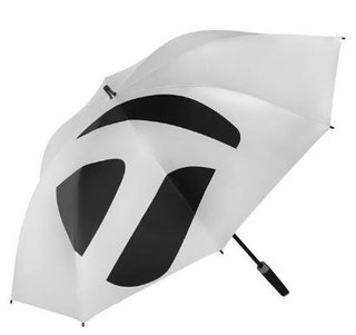 TaylorMade 60" Sunbrella dáždnik, strieborná