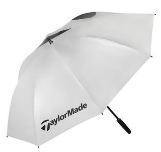 TaylorMade 60" Sunbrella dáždnik, strieborná