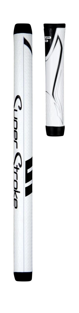 Super Stroke SuperStroke Zenergy Tour 1.0 putter grip, biela/čierna (2ks)
