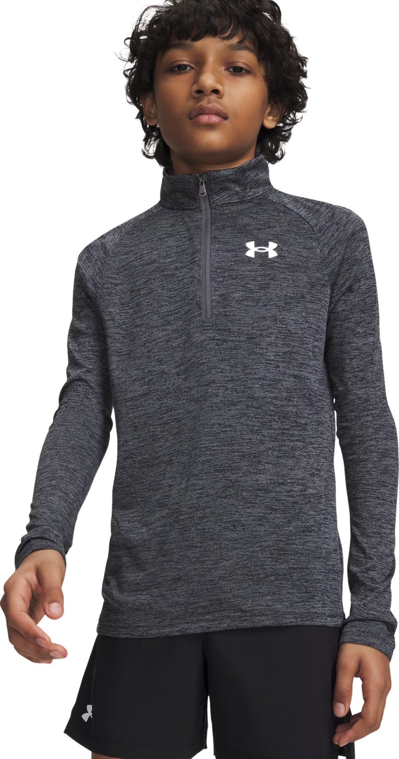 Under Armour Tech 2.0 1/2 Zip juniorská mikina, sivá