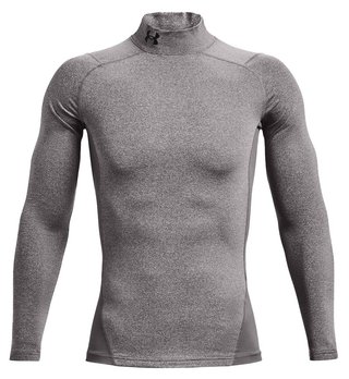 Under Armour CG Armour Fitted Mock pánske tričko, sivé