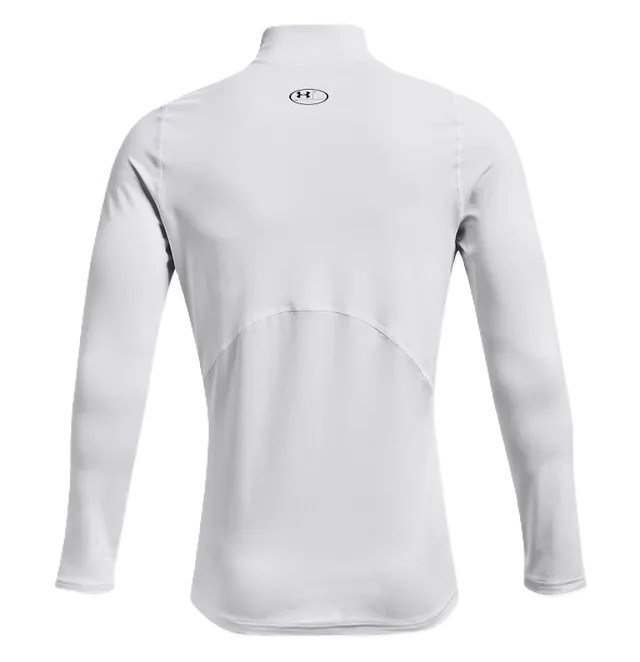 Under Armour CG Armour Fitted Mock pánske tričko, biele