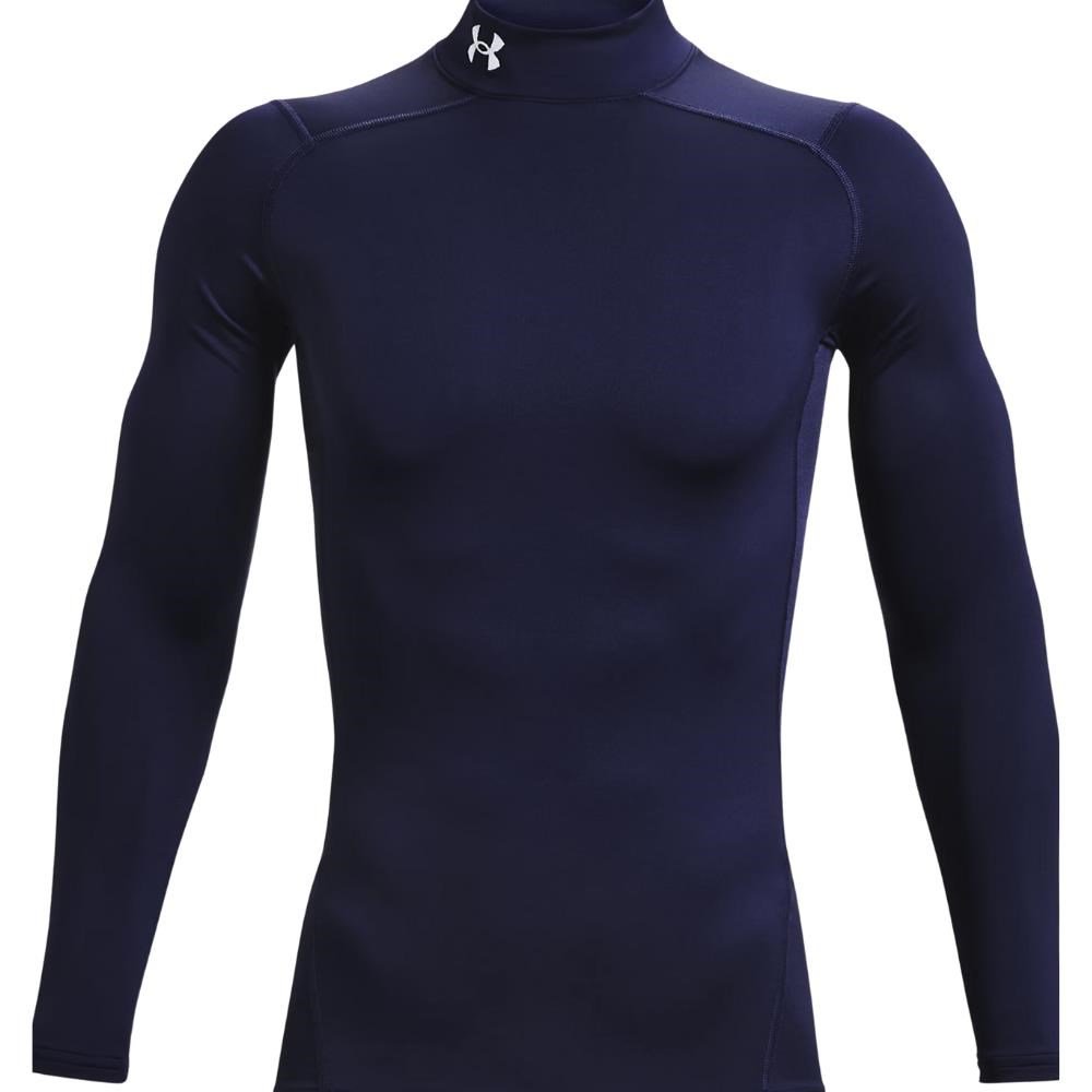 Under Armour ColdGear® Compression Mock pánsky top, modrý