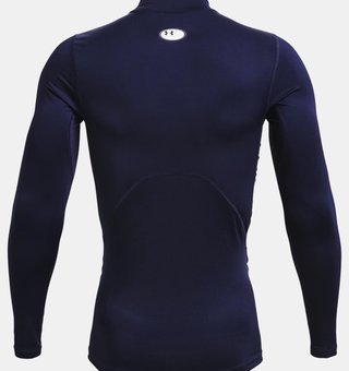 Under Armour ColdGear® Compression Mock pánsky top, modrý