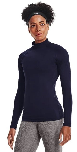 Under Armour Authentics Mockneck dámske termoprádlo, modré