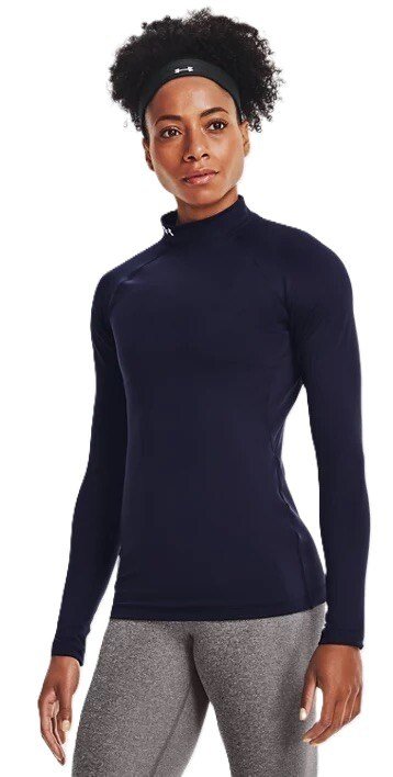 Under Armour Authentics Mockneck dámske termoprádlo, modré