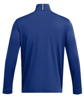 Under Armour Playoff 1/4 Zip pánska mikina, tech blue/black