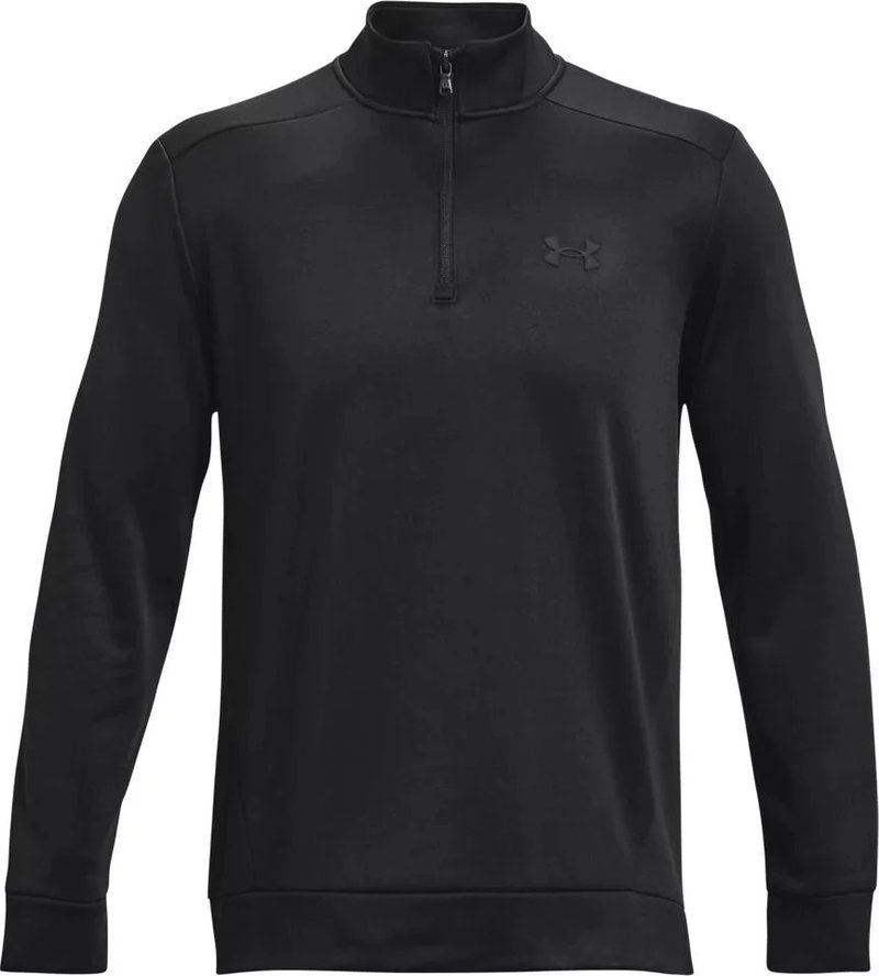 Under Armour Fleece 1/4 Zip pánska mikina, čierna
