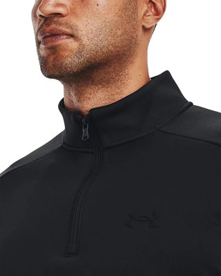 Under Armour Fleece 1/4 Zip pánska mikina, čierna
