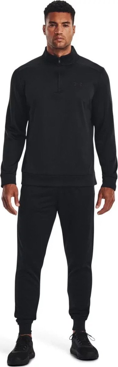 Under Armour Fleece 1/4 Zip pánska mikina, čierna
