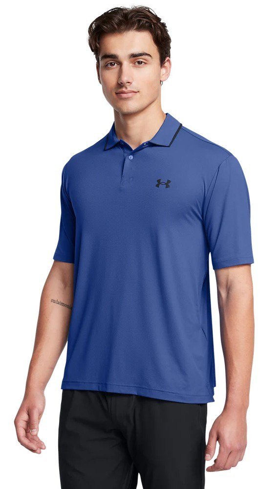 Under Armour Iso-Chill Polo pánske polo, tech blue/black