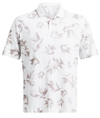 Under Armour Iso-Chill Edge pánske polo, white/tetra gray