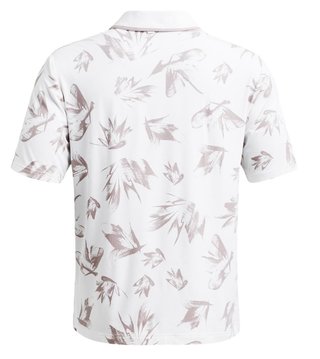 Under Armour Iso-Chill Edge pánske polo, white/tetra gray