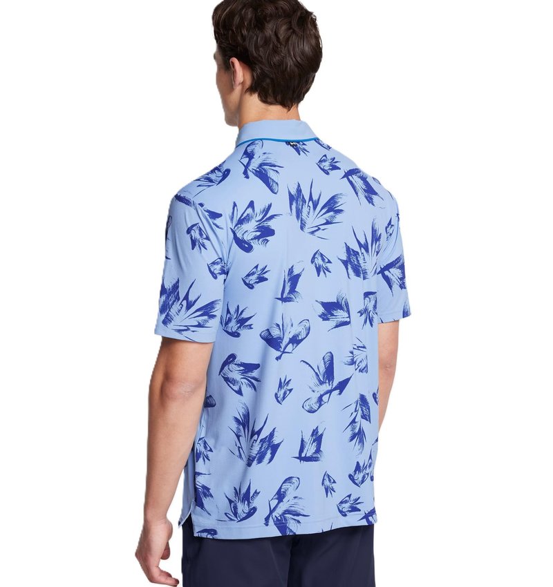 Under Armour Iso-Chill Edge pánske polo, horizon blue/tech blue