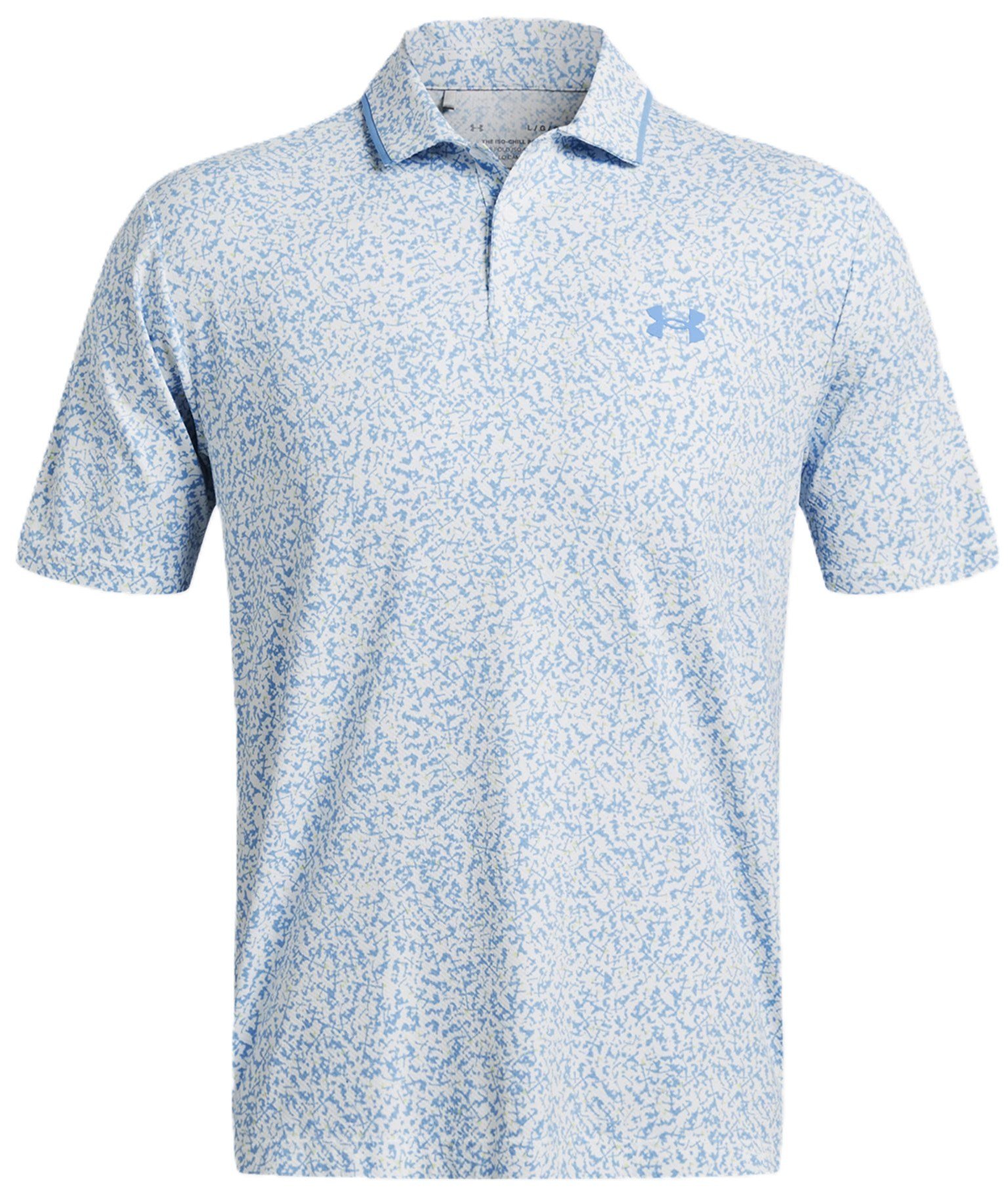 Under Armour Iso-Chill Verge pánske polo, white/retro blue