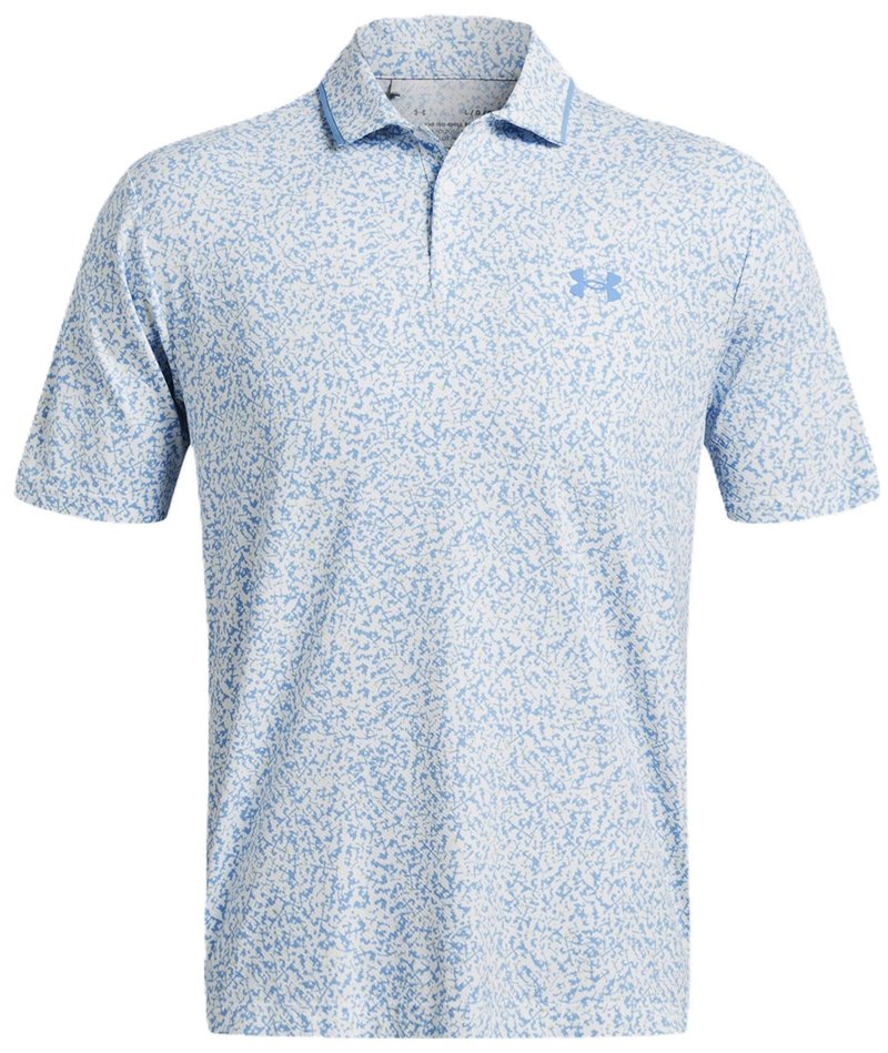 Under Armour Iso-Chill Verge pánske polo, white/retro blue