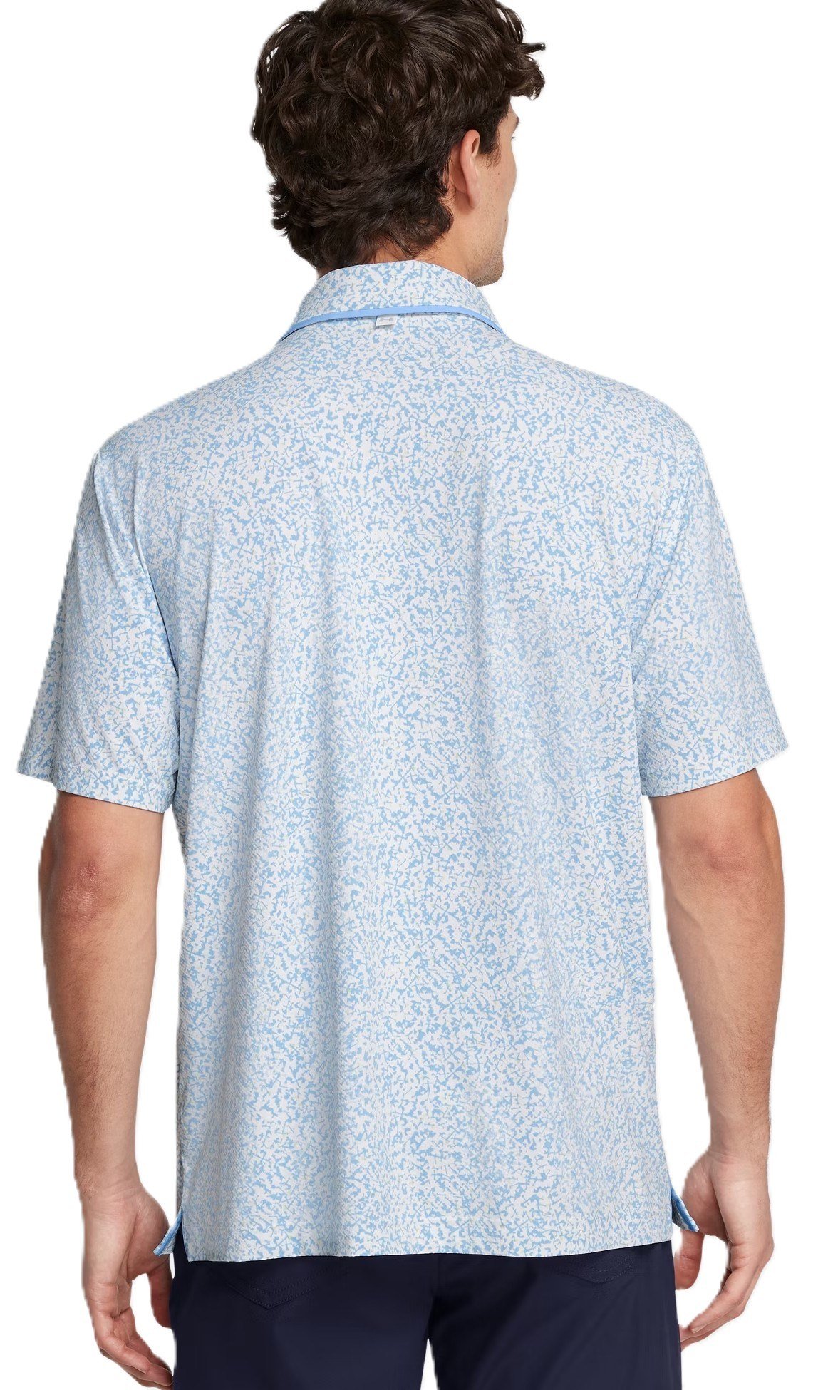 Under Armour Iso-Chill Verge pánske polo, white/retro blue
