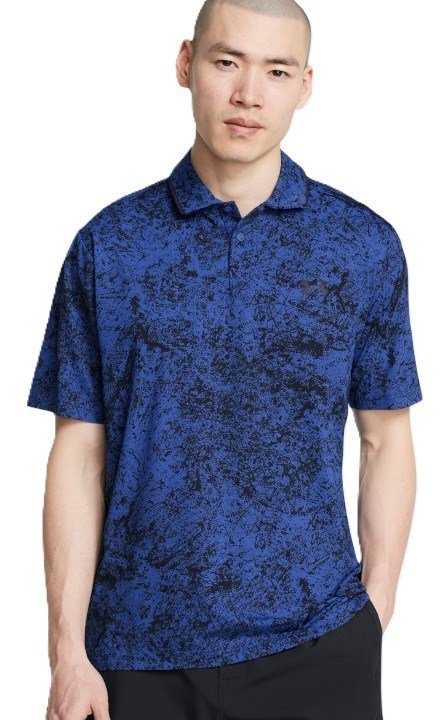 Under Armour Iso-Chill Verge pánske polo, tech blue/midnight navy