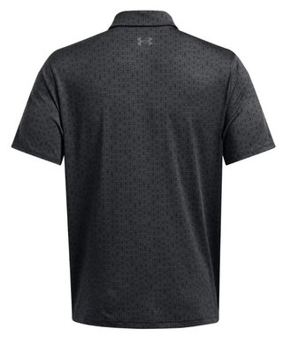 Under Armour Playoff 3.0 Printed pánske polo, anthracite/black/castlerock