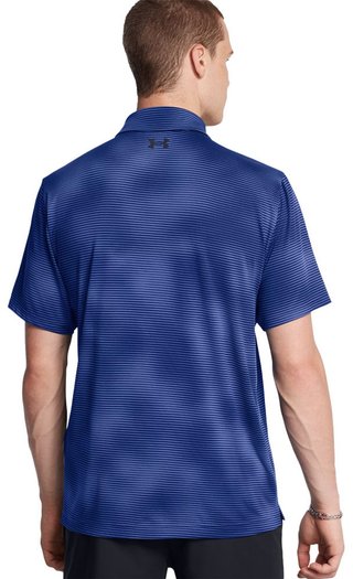 Under Armour Playoff 3.0 Printed pánske polo, blue black