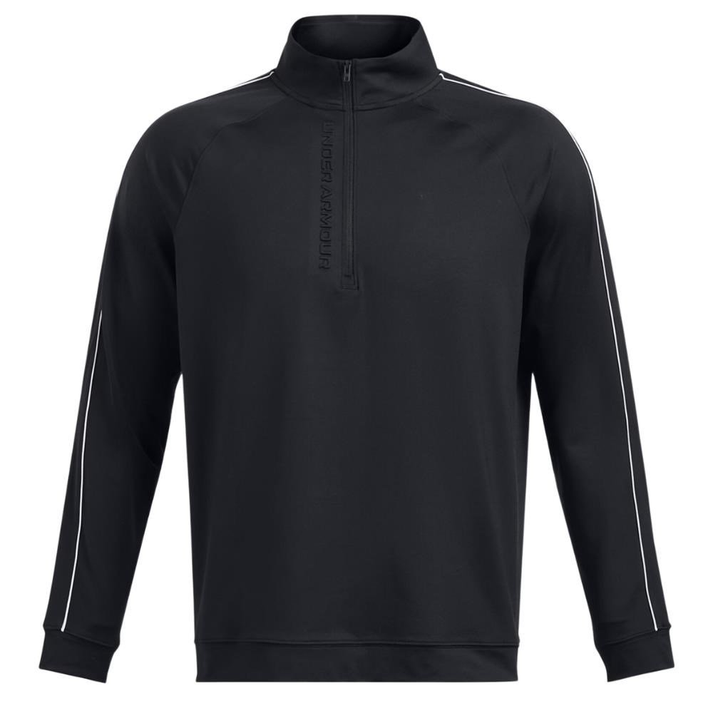 Under Armour Storm Midlayer 1/2 Zip pánska mikina, čierna/biela