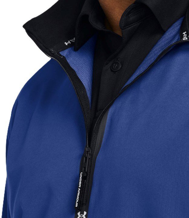 Under Armour Storm Windstrike 1/2-Zip pánska bunda do vetra, modrá