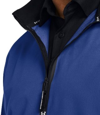 Under Armour Storm Windstrike 1/2-Zip pánska bunda do vetra, modrá