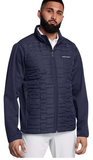 Under Armour Drive Pro Insulated pánska bunda, midnight navy/metallic silver