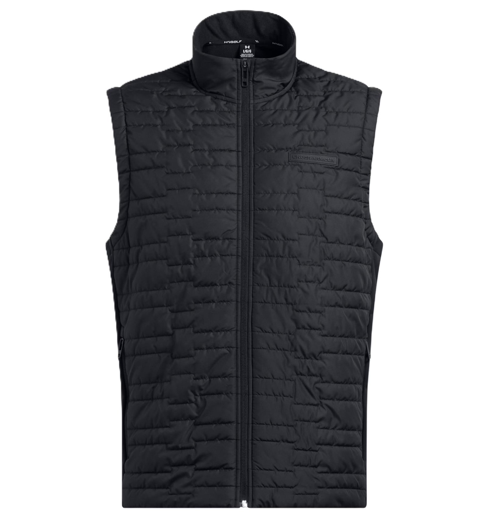 Under Armour Drive Pro Insulated pánska vesta, čierna/metalická strieborná
