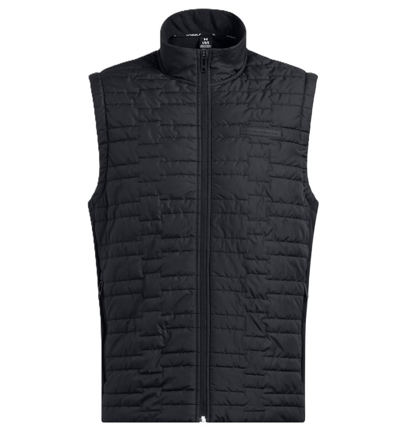 Under Armour Drive Pro Insulated pánska vesta, čierna/metalická strieborná