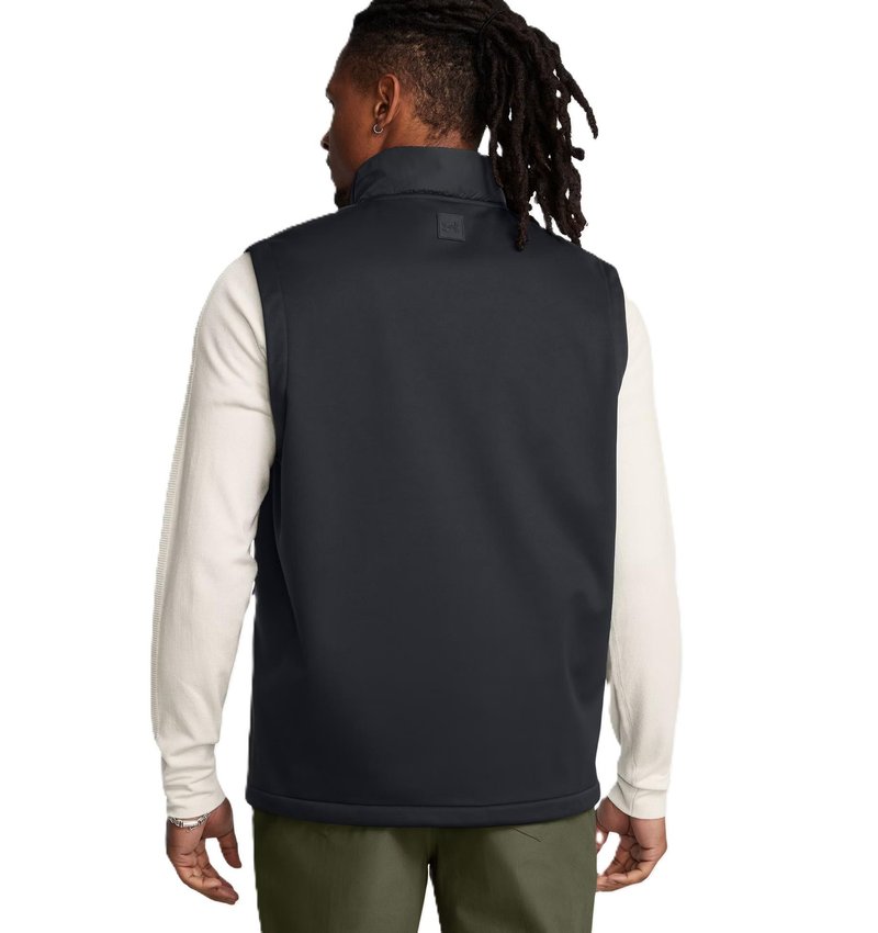 Under Armour Drive Pro Insulated pánska vesta, čierna/metalická strieborná