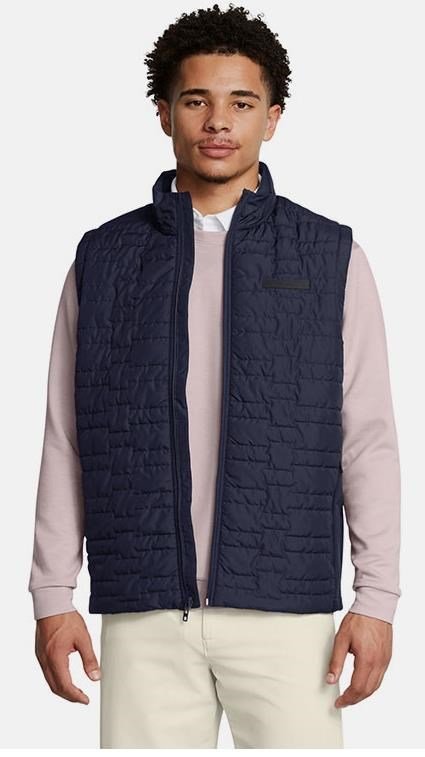 Under Armour Drive Pro Insulated pánska vesta, midnight navy/metallic silver