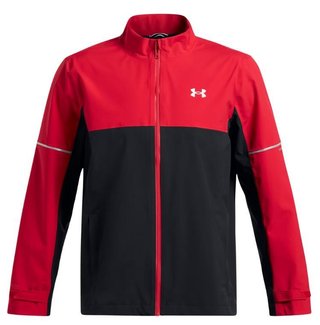 Under Armour Drive Rain pánska bunda, červeno/čierna