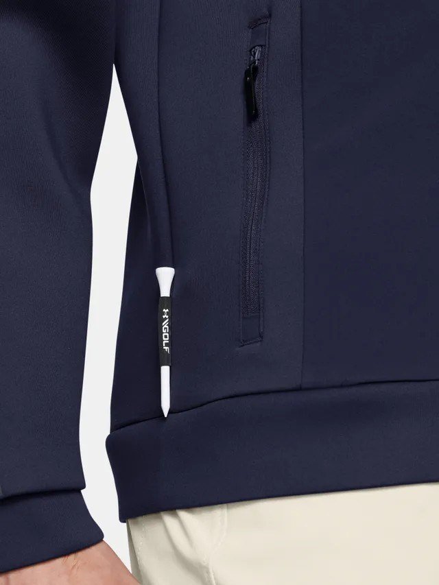 Under Armour Drive Pro Storm pánska bunda, midnight navy/metallic silver