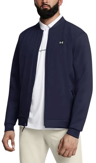 Under Armour Drive Pro Storm pánska bunda, midnight navy/metallic silver