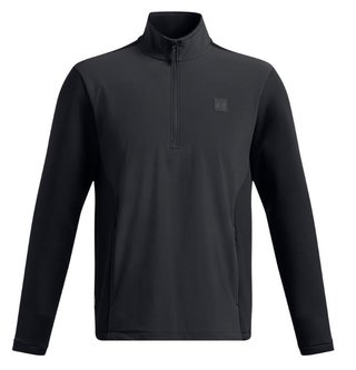 Under Armour Drive Pro Storm Hybrid 1/2-Zip pánska mikina, antracitová/čierna/metalická strieborná