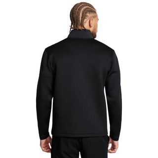 Under Armour Drive Pro Storm Hybrid 1/2-Zip pánska mikina, antracitová/čierna/metalická strieborná