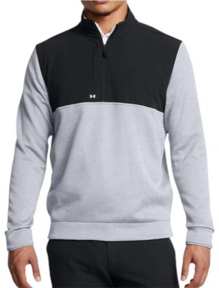 Under Armour Drive Storm SweaterFleece pánska mikina, steel/black