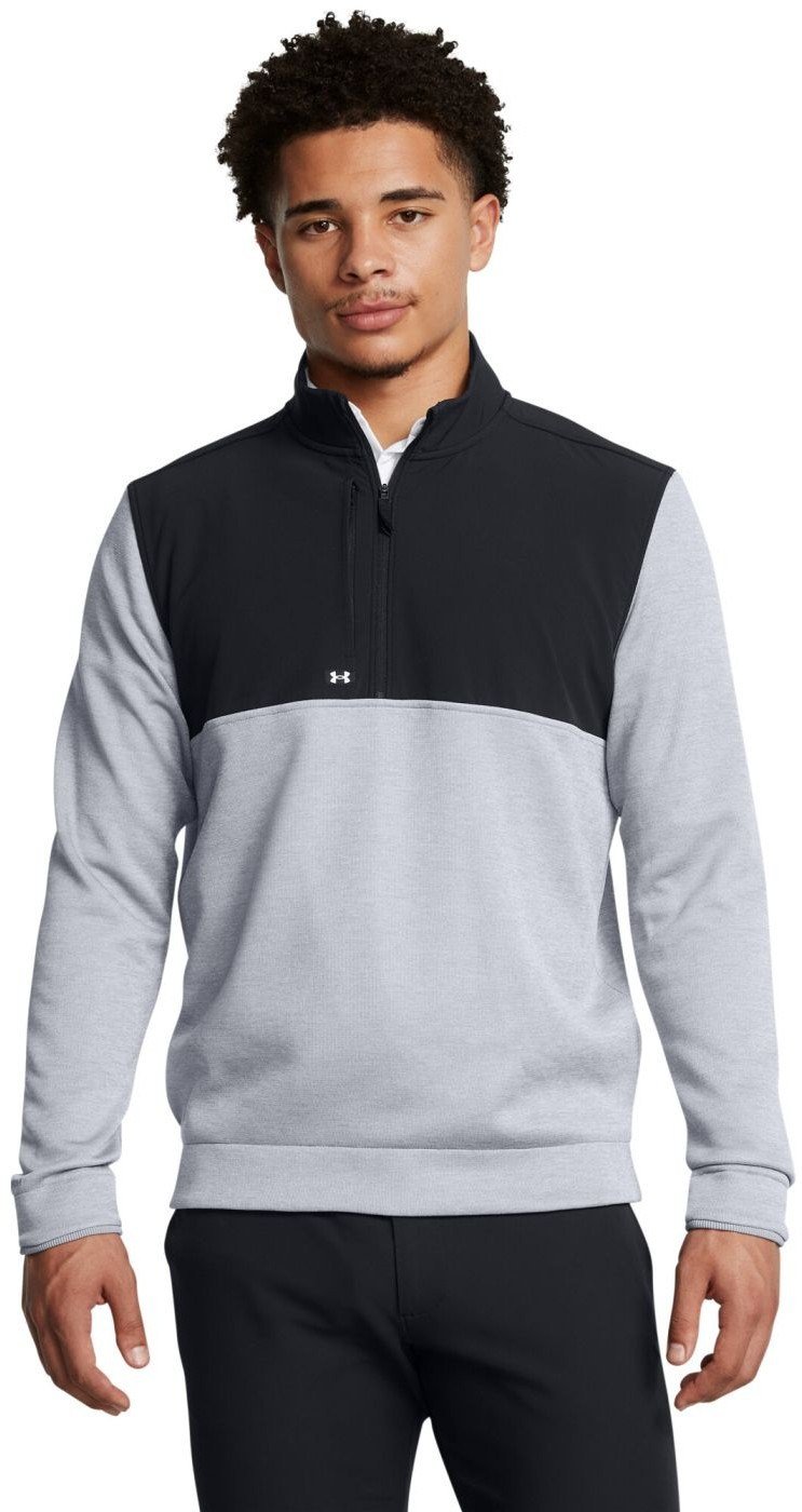 Under Armour Drive Storm SweaterFleece pánska mikina, steel/black