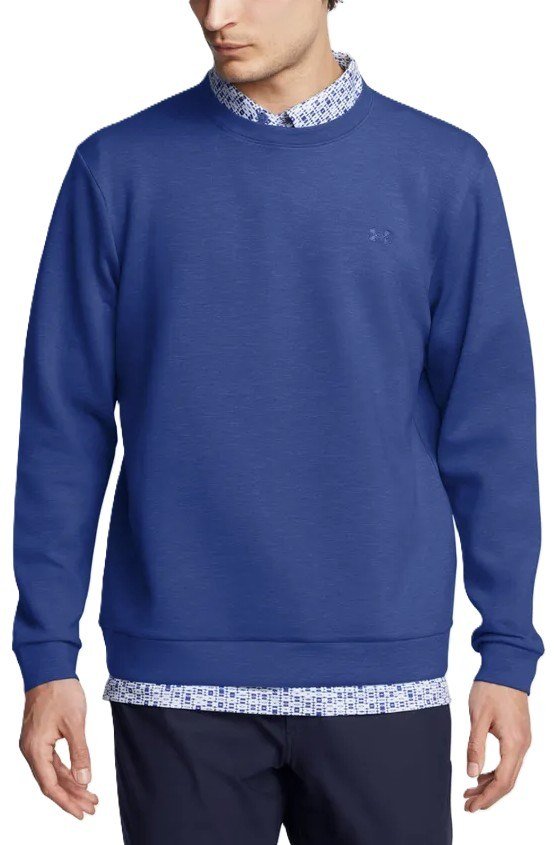Under Armour Drive Midlayer Crew pánska mikina, modrá