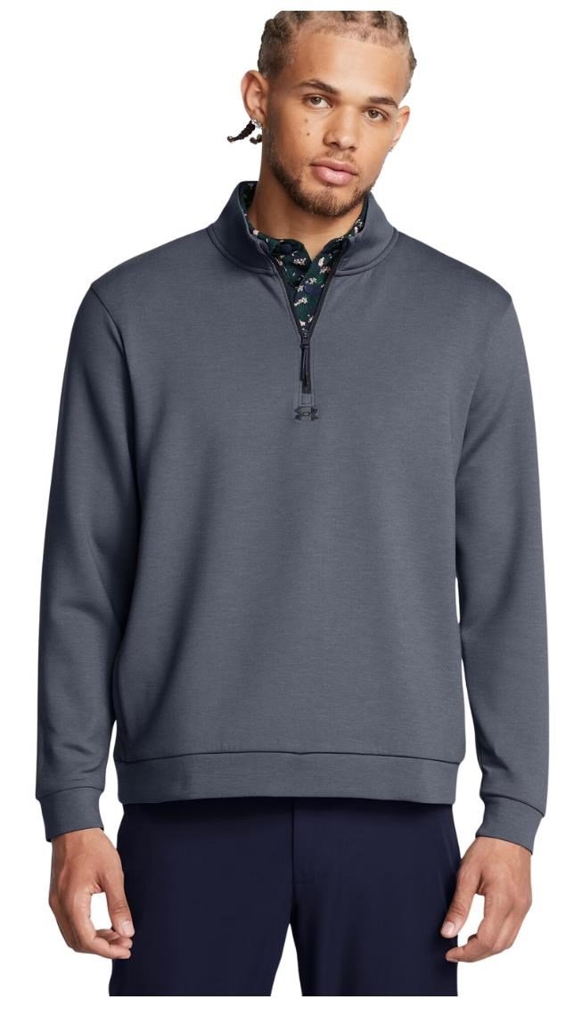 Under Armour Drive pánska mikina, downpour gray/gravel/black
