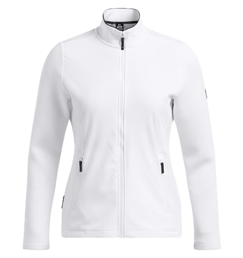 Under Armour Drive Pro Storm Hybrid full zip dámska bunda, biela